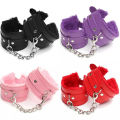 18+ Adjustable Women Sex Plush Handcuffs BDSM Bondage Ankle Cuffs Erotic Whips Adult Games Sex Toys for Couples Flogger Cosplay Tool Sex Toys. 