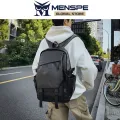 MENSPE Fashion Men’s Backpack Unisex Laptop Backpack Soft PU Backpack Business Travel Bag Waterproof Backpack Shoulder Bag College Commuting Backpack Leisure School Bag For Travel Study Business. 