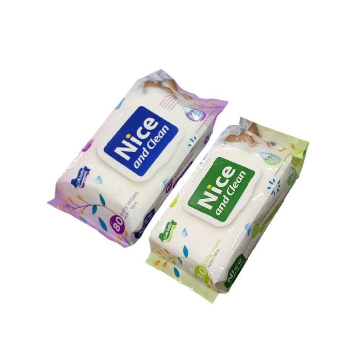 Nice and Clean Baby Wet Wipes - 160pcs