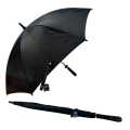 Gents Black Color Umbrella Good Quality Rainwear with Comfortable Handle - 24 / 27 / 30 Inch. 