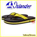 Islander 'Yellow/Brown' Men's Non-slip rubber soles 100% Authentic and Original slippers (Makapal). 