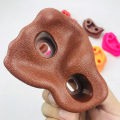 10Pcs Mixed Color Plastic Children Kids Rock Climbing Wood Wall Stones Hand Feet Holds Grip Kits with Screws. 