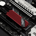 Vorix M.2 NVME 2280 Solid State Hard Disk Radiator Aluminum M.2 SSD Heat sink M.2 SSD Cooler With Thermal Pad For PS5 Desktop PC. 
