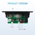 10W  Amplifier mic support  5V USB Bluetooth decoder board MP3 FM  car kit player module. 