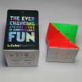 Twist 3x3x3 Stickerless Magic Cube Speed Cube Rubik Distorted. 