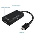 [ Android Phones Universal Mhl Micro Usb To Hdmi Cable 1080 P Hd Tv Adapter ]. 