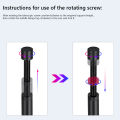 Graphics Card GPU Holder Adjustable Telescopic Rotary Screw Aluminum Alloy Support Vertical GPU Bracket Desktop PC Accessories. 