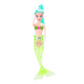 Flash LED light swimming mermaid princess doll kids girl play house toy gift. 