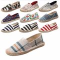 New Summer Linen Sole Men's Shoes Straw Fisherman Shoes Slip-on Lazy Casual Mary Canvas Shoes Breathable Fashion. 