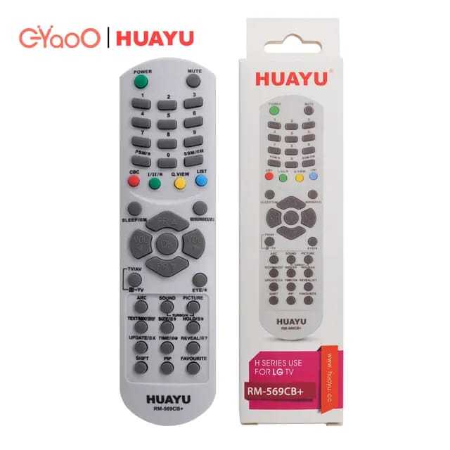 LG universal Multi Crt Tv Remote Controller RM-569CB+