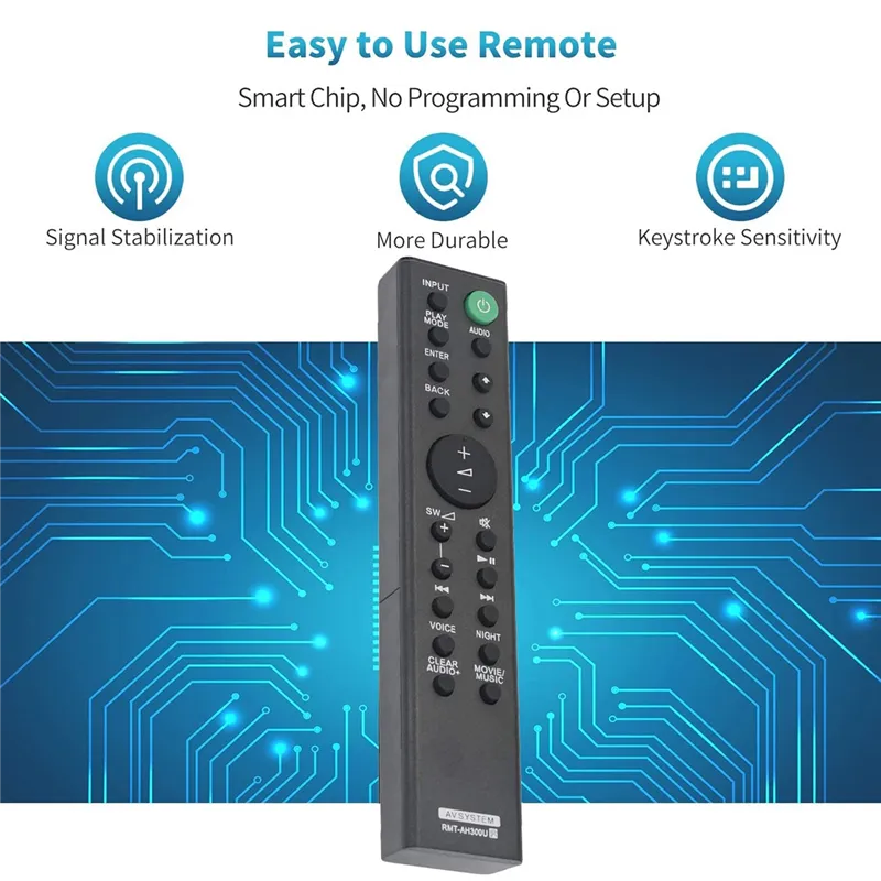RMT-AH300U - Telecomando Di Ricambio Per Sony SoundBar HT-CT290