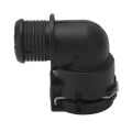 Rubber Heater Hose Inlet Connector 96958300 Heating Water Hose Coolant Pipe Inlet Connector Replacement for Vauxhall Mokka X. 