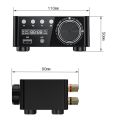 50W + 50W 100W Bluetooth 5.0 Amplifier Digital Audio Amp Black. 