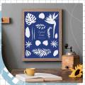50 Sheets Sun Print Paper Cyanotype Paper A4 A5 A6 Solar Drawing Paper Sensitivity Nature Printing Paper for Kids Adults. 