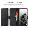 For Samsung Galaxy Note 10 Plus Phone Case Magnetic Leather Wallet Card Slot Retro Flip Cover Casing. 
