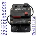 30A 40A 50A 60A 70A 80A 100A 120A 150A 200A 250A 300A AMP Circuit Breaker Fuse Reset 12-42V DC Car Boat Auto Waterproof Protect - 80A. 