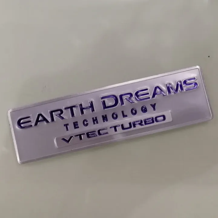 Metal%20Earth%20Dreams%20VTEC%20Turbo%20Logo%20Badge%20Emblem%20For%20Honda%20-%20Image%205