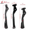 Adjustable Bicycle Kickstand Aluminium Alloy MTB/Snow/Folding Bike/Electric Vehicle Bicycle for 20-29in Rear/Side Foot Support. 