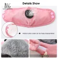 LouisWill 5 IN 1 Winter Hats Plush Lining Warm Scarf Winter Warm Hat Thick Hat Full Face Protective Hats Breathable Mask Riding Goggles for Storm Cold Winter Climbing Skiing Cycling Hiking. 