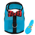 【wholesle668 Store】XS XXS XXXS Chihuahua Dog Harness and Leash Soft Mesh for Yorkie Maltese Cat Rabbit Bunny Shih Tzu. 