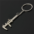 5X Useful Mini Vernier Caliper Tool Pendant Slider Slides Keyring Key Chain 10CM. 