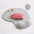 Mouse Office Mousepad Pad Support Gel With Rest Desk Wrist Gaming Ergonomic Wrist(A - Red). 