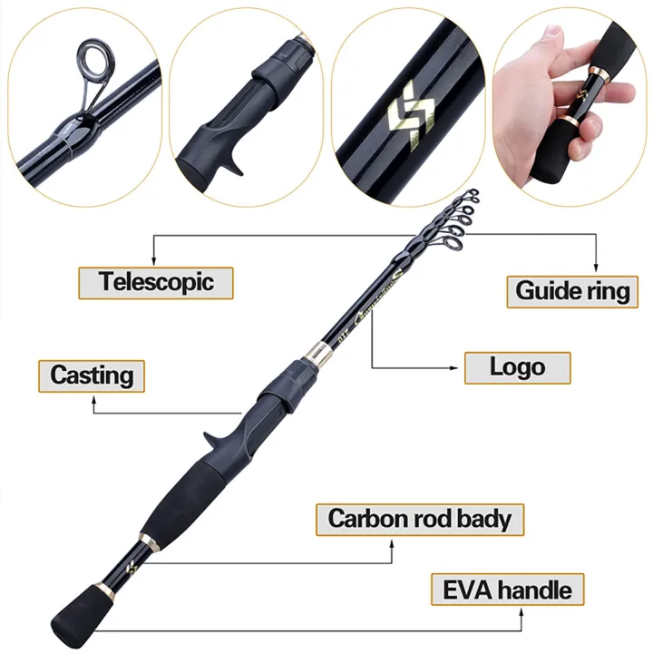 Telescopic%20Fishing%20Rod%20Ultra-light%20Spinning%20Casting%20Fishing%20Rod%20Carbon%20Fiber%20Ultra-short%201.8/2.1/2.4%20Fishing%20Rod%20Tackle%20-%20Image%205