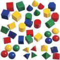 Geometric 3D Shapes Plastic For Kids Educational. 