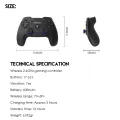 Fantech WGP12-2.4 G (For PC/PS3) WIRELESS GAMING CONTROLLER PC GAMEPAD JOYSTICK. 