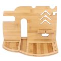 Bamboo Wood Wireless Charging Dock Simple Phone Charging Station Hot. 