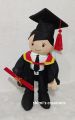 Graduation Doll , graduation doll soft toy. 