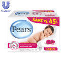 Pears Active Floral Multipack, baby soap, 350g. 