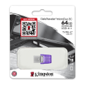 Kingston DT microDuo 3C, USB 3.2 + Type-C flash drive OTG DTDUO3CG3  64GB / 128GB / 256GB. 