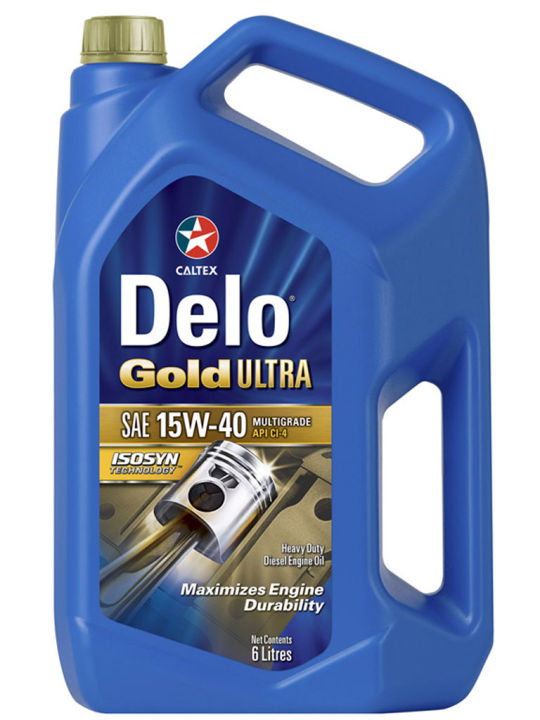 CALTEX Delo Gold Ultra 15W-40 for Disel Engine 5 Liter