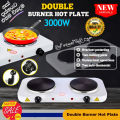 Mira_Lux Solid Double Stove Burner Cooker Hot Plate ML-8029 3000W. 