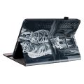 (COD) Crystal Texture Painted Leather Smart Tablet Case For Samsung Galaxy Tab S4 10.5 SM-T830 SM-T835. 