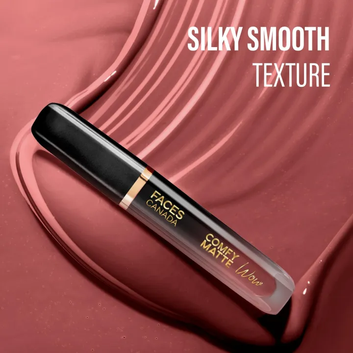 FACESCANADA%20Comfy%20Matte%20Wow%20Liquid%20Lipstick%20Mauve%20Majesty%2002%203.8ml%20%7C%20One%20Swipe%20Application%20%7C%20Highly%20Pigmented%20%7C%20Comfortable%20Wear%20%7C%20Glides%20Smoothly%20%7C%20Long%20Lasting%20%7C%20Transferproof%20(FROM%20INDIA)%20-%20Image%203
