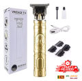Dragon T9 Vintage Professional Trimmer Hair Cutting Machine Hair Clipper Professional Cutter Trimmer for Men USB Rechargeable Man Shaver Trimmer Barber Technical Beard Trimmer. 