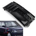 Black Car Mesh Side Vent Grille Trim for Range L322 2003-2012 Replacement Parts Accessories. 