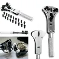 Portable Pro Watch Back Case Opener Screw Wrench Cover Remover Repair Tool Kit. 