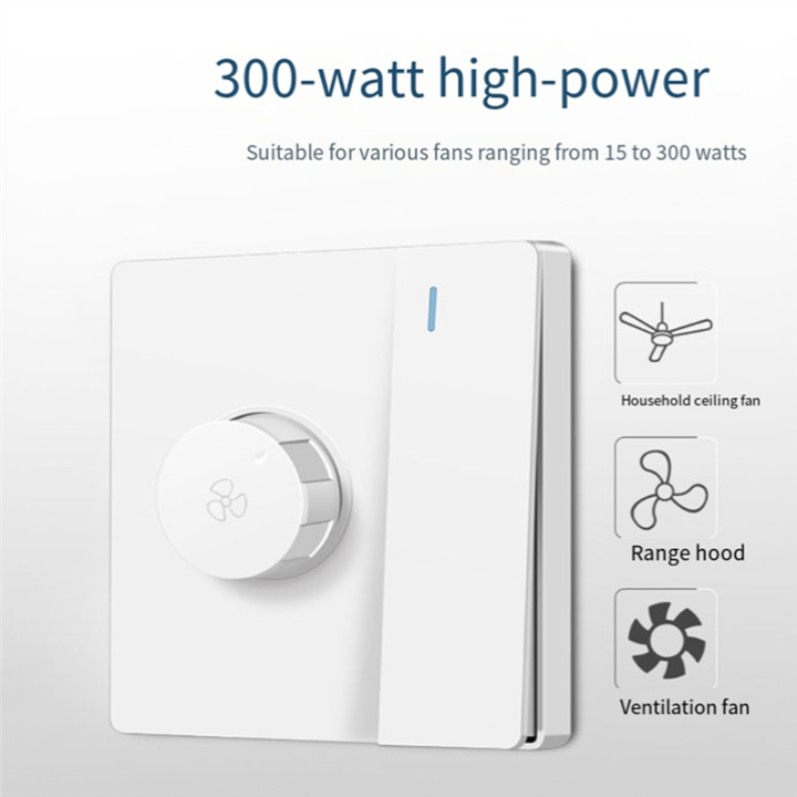 Panel%20Ceiling%20Fan%20Speed%20Regulator%2086%20Type%20Electric%20Fan%20Stepless%20Speed%20Control%20with%201Gang%20300W%20Switch%20BLACK%20-%20Image%204