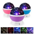 Star Master Rotating Starry Sky Light,Colorful Night Lights Projector Chil Advanced LED Star Master Dream Rotating Star Lamp / Sky Lamp Projection Night Lamp/ Decoration Party/ Children Kids Baby & Adults Sleep Romantic Led Projection Lamp-USB/AA Battery. 