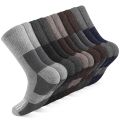 SIMIYA 5 Pairs Merino Wool Socks for Men Warm Thermal Winter Socks Non-Slip Hiking Socks Breathable Crew Socks for Cold Weather. 