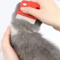 【wholesle668 Store】Grooming Combs Pet Hair Comb Stainless Steel Small Fine Toothed Pets Flea Comb Puppy Kitten Grooming Tool Hot/. 