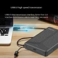 SSD Enclosure Adapter-1 * SSD Enclosure
1 * USB 3.0 to Type-C cable (data cable styles are shipped randomly, don't accept the specified styles)-black. 