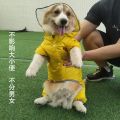 Special Pet Shiba Inu Small Dog Raincoat Medium and Rainy Day Clothes Poncho Four Feet Corgi Pastoral Dog Waterproof Dog. 