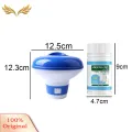 SuperRide Pool Cleaning Tablets 100g Chlorinating Tablets with Floating Dispenser for Swimming Pools Effective Pool Cleansing Tablets for Swimming Pool Chlorine Tablets. 