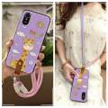 Necklace Back Cover Phone Case For ZTE Blade A31 Plus/Optus X Sight 2 Waterproof Dirt-resistant Lanyard Durable Diagonal. 
