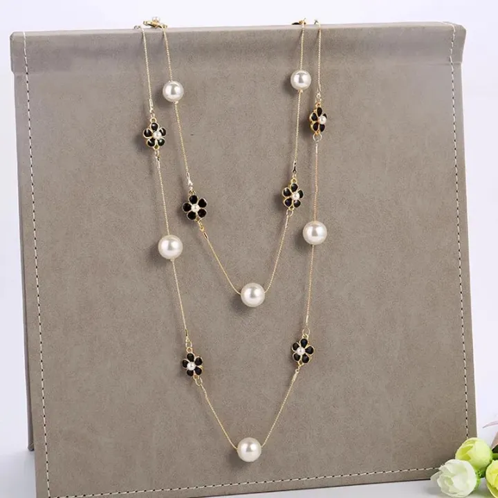 Woman's%20Camellia%20Flower%20Pendant%20Long%20Pearl%20Necklace%20For%20Woman%20Gift%20Multiple%20Ways%20of%20Wearing%20Sweater%20Chain%20Jewelry%20-%20Image%205