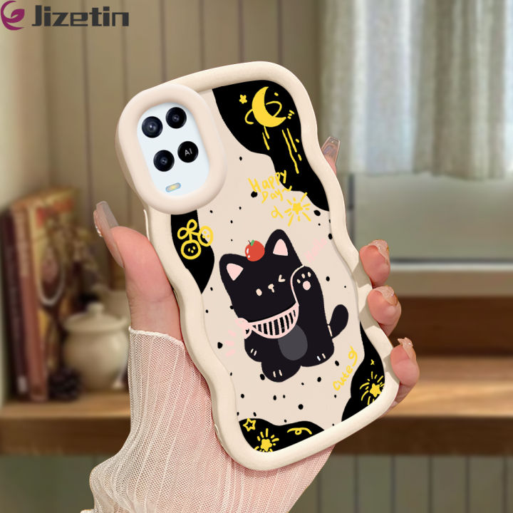 Jizetin%20for%20OPPO%20A60%20A96%20A53%20A54%20A57%20A77%20A58%20A78%20A74%20A95%20F19%20F11%20Pro%20A2%20A55%20A79%20A98%205G%20Back%20Cover%20Tomato%20Kitten%20Macaron%20Bright%20Color%20Wavy%20Shape%20Soft%20Mobile%20Phone%20Cases%20-%20Image%202